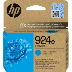TINTEIRO HP 924E XL AZUL ORIGINAL ( 4K0U7NE )