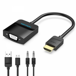 Adaptador HDMI para VGA + Áudio OkTech OK-AVGA400