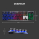 TECLADO FANTECH FIGHTER II K613L (PT)