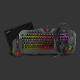 Teclado + Rato + Headset + Tapete 1Life All 4 One Gaming Benfica