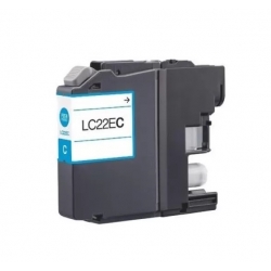 Tintero Brother LC22E LC22EC Compativel Azul 