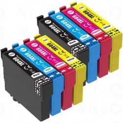 PACK 8 TINTEIROS EPSON 604XL COMPATÍVEIS