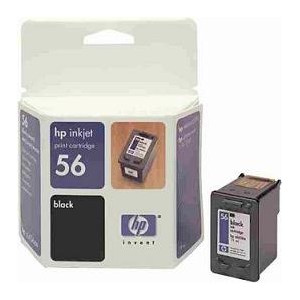 TINTEIRO HP 56 PRETO 19ml C6656AE