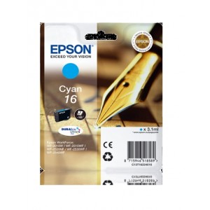 Tinteiro Epson 16 1622 Azul C13T16224020