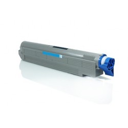 Toner compatível Oki ES8430 ES8460 Cyan (44059231)
