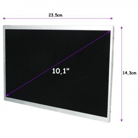 DISPLAY 10,1 LED WSVGA GLOSSY (LEFT) 
