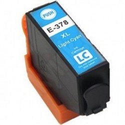 Tinteiro Compatível EPSON T3795 / T3785 (378XL) Azul Claro