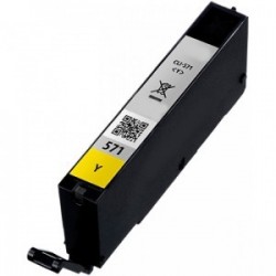 Tinteiro Compatível Canon CLI-571Y XL Amarelo