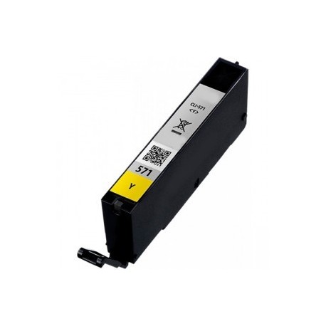 Tinteiro Compatível Canon CLI-571Y XL Amarelo