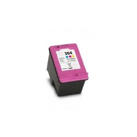 TINTEIRO HP 304XL CORES REMAN N9K07AE
