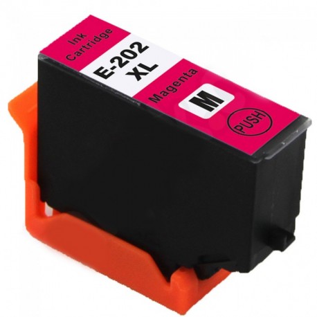 Tinteiro Epson Compatível 202 XL - T02G3 / T02E3 Magenta 650Pag.