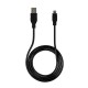 Cabo USB-A 2.0 para Micro USB-B Macho / Macho 1Metro OkTech OK-CUSB200