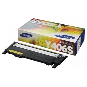 Toner SAMSUNG Amarelo CLP-360/365 CLX-3300/3305 - CLT-Y406S