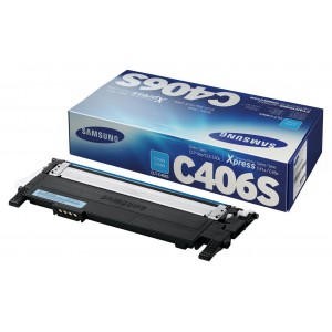 Toner SAMSUNG Cyan CLP-360/365CLX-3300/3305 - CLT-C406S