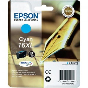 Tinteiro Original Epson T1632 Azul - C13T16324012