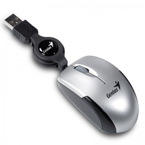 Rato Micro Genius Silver USB