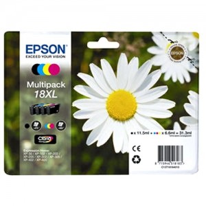 Pack 4 Tinteiros Originais Epson T1816 ( 18XL ) - C13T18164012