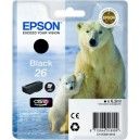 Tinteiro Original Epson T2611 (26) preto Photo - C13T26114012