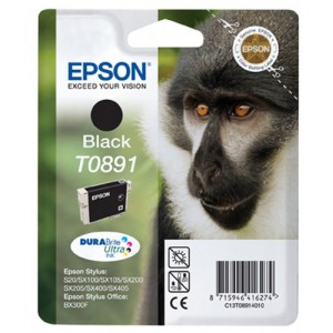 Tinteiro Original Epson T0891 Preto - C13T08914011