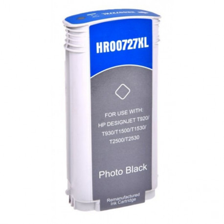 Tinteiro HP Compatível 727 Preto Fotografia (B3P23A)
