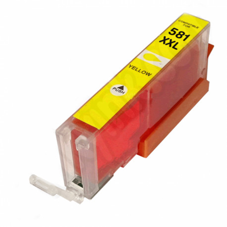 Tinteiro Canon Compatível CLI-581Y XXL Amarelo