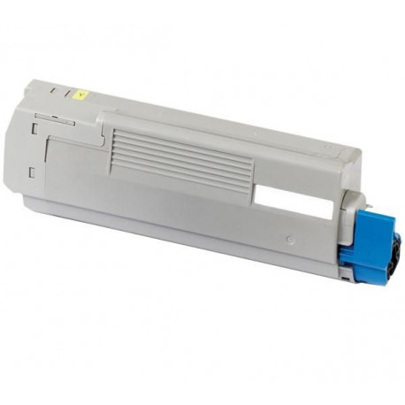 Toner OKI Executive ES6410 Compatível Amarelo ( 44315317 )
